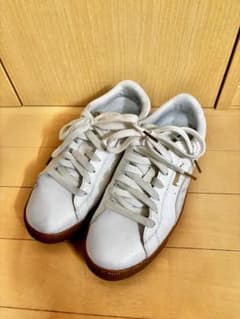 PUMA SOFTFOAM ホワイト 厚底スニーカー