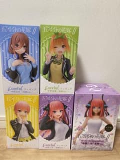 五等分の花嫁フィギュア　セット売りのサムネイル