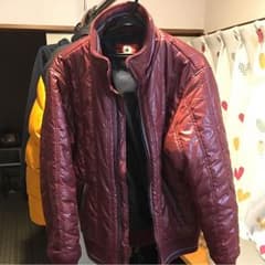 ダウンジャケット   中綿ポリエステルのサムネイル