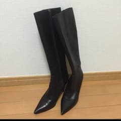 美品～黒ブーツのサムネイル