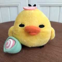 키이로이트리 벚꽃 라떼 봉제인형 마스코트