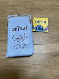 リロ&スティッチプラチナムザッカスマホショルダーバッグ　モーリーファンタジー限定