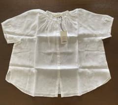 Lisette ミエット　ブラン　半袖ブラウス　新品未着用 Lisette ミエット ブラン 半袖ブラウス 新品未着用 - メルカリ