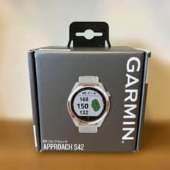 ジャンク】GARMIN Approach S42 GPS ゴルフウォッチ - メルカリ