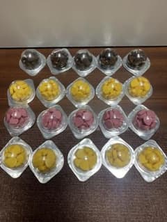 ハートチョコ3色(チョコ、イチゴ、バナナ)最終お値下価格！のサムネイル