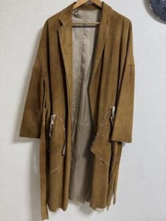 18aw sulvam suede coat 27万のサムネイル