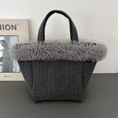 M28yuki様♡大人気！チュール付きヌビバッグ マミエル様♡ダブルチュール付きヌビバッグ - メルカリ