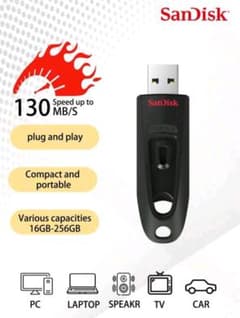 SanDisk USBメモリ 256GBのサムネイル