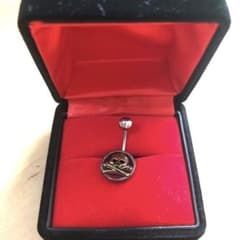 シ*ウ様 HYDE ヘソピ へそピアス ボディピアス ハイド 天然石ガーネット シ*ウ様 HYDE ヘソピ へそピアス ボディピアス ハイド 天然石