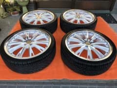 19インチ 7.5j アネーロ コラソン シャルマン プリウス moka様専用のサムネイル