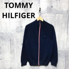 TOMMY HILFIGER 남성 드라이버 니트 L 네이비