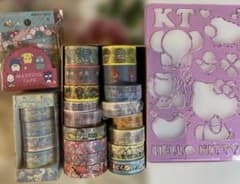 サンリオ　マスキングテープ　ヴィンテージ 中古品　まとめ売り
