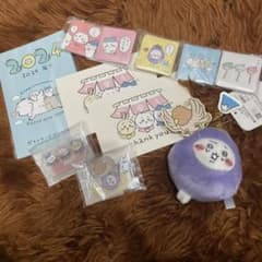 連れさられるナスビちいかわマスコット セットのサムネイル