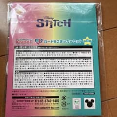 Disney 스티치 카드 및 스티커 세트