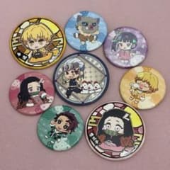 Demon Slayer: Kimetsu no Yaiba Can Badge Set of 7