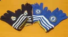 adidas Chelsbea & Real Madrid手袋 2種のサムネイル