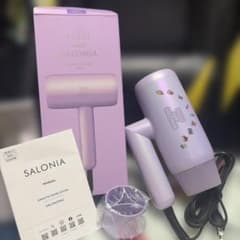 SALONIA NiziU スムースシャインドライヤー プリズムパープル - メルカリ