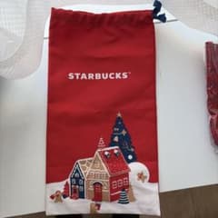 海外スターバックス限定　タンブラー巾着STARBUCKS クリスマスのサムネイル