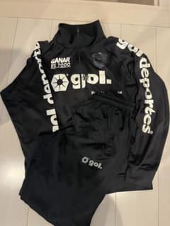 南葛SC支給品 ジャージ上下セット ブラック L/XL - メルカリ