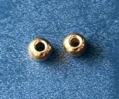 イーグルキャピタルワン M18kビーズ 2発 金無垢ビーズ 美品 本物