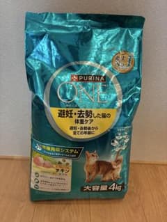 4kg 2027年7月 賞味期限 ピュリナワン 避妊去勢した猫の体重ケア