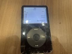 訳あり】Apple iPod classic 5世代 30GB 黒 動作確認済 - メルカリ