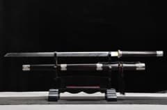 白銅草花唐刀 日本刀 模造刀 居合刀 武士道 武蔵 鑑賞用 手鍛造打 
