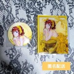 마크로스 카나메 캔 배지 아크릴 카드 랩핑 파티 총 2점
