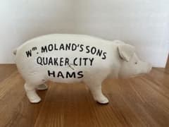 Wm. Moland's Sons 鋳鉄製 貯金箱 ピッグのサムネイル