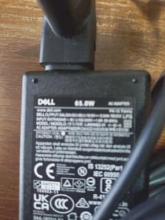 DELL 純正 ACアダプター 65W LA65NS2-01 本体 中古のサムネイル