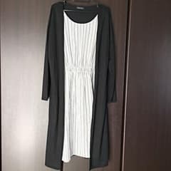 ロングワンピース　大きいサイズ4Lのサムネイル
