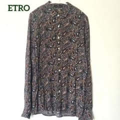 ETRO】美品 ペイズリー柄 長袖シャツ ユニセックス エトロシャツ