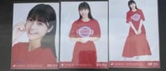 冨里奈央　生写真　赤×白コーデ　コンプ　私服　真夏の全国ツアー大阪　乃木坂46のサムネイル