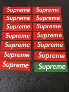 Supreme ボックスロゴ ステッカー 14枚セットのサムネイル