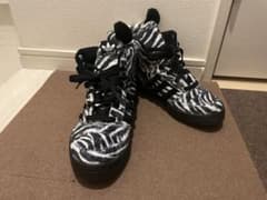adidas Jeremy Scott ゼブラ柄 スニーカー 7 US - メルカリ