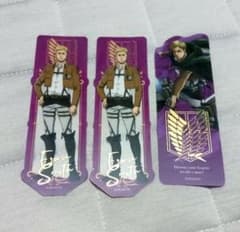 Attack Titan Clear Bookmark - Erwin