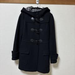 BURBERRY BLUE LABEL ダッフルコート 黒 38 ノバチェック - メルカリ