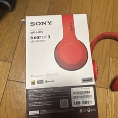 た*】様 SONY WH-H810 ワイヤレスヘッドホン レッドのサムネイル