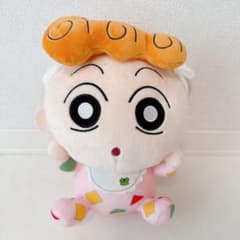 [미품] 크레용 신짱 해바라기 봉제인형