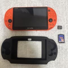 PlayStation Vita PCH-2000 オレンジ 本体＋32GBのサムネイル