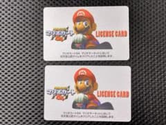 マリオカート64 ライセンスカード 2枚セットmr - メルカリ