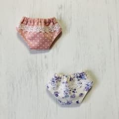 No.2052 メルちゃん　パンツ　2枚セットのサムネイル