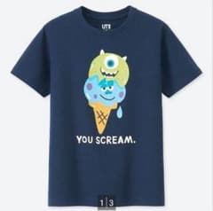 【未使用】ユニクロディズニーピクサー Tシャツ モンスターズインク 100サイズのサムネイル