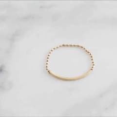 美品 phoebe フィービー K10 スタイリッシュチェーンリングのサムネイル