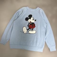 ヴィンテージミッキーMトレーナーoldDisneyスウェットロンハーマン好きに✴︎ ヴィンテージミッキーMトレーナーoldDisneyスウェットロンハーマン好き