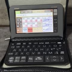 新品 カシオ CASIO EX-word 電子辞書 XD-JTZ6000BK 美品 生活・教養モデル電子辞書 カシオ EX-word XD-JTZ6000 黒 - メルカリ