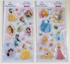 Disney プリンセス エポキシラメシール2種セットのサムネイル