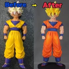 ドラゴンボール HG 20-Ⅰ Ⅱ Z戦士 孫悟空 フィギュア リペイント