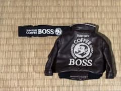 SUNTORY COFFEE BOSS ミニチュアジャケット　ノベルティのサムネイル