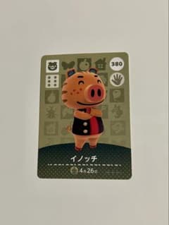 どうぶつの森 amiiboカード イノッチ 380のサムネイル